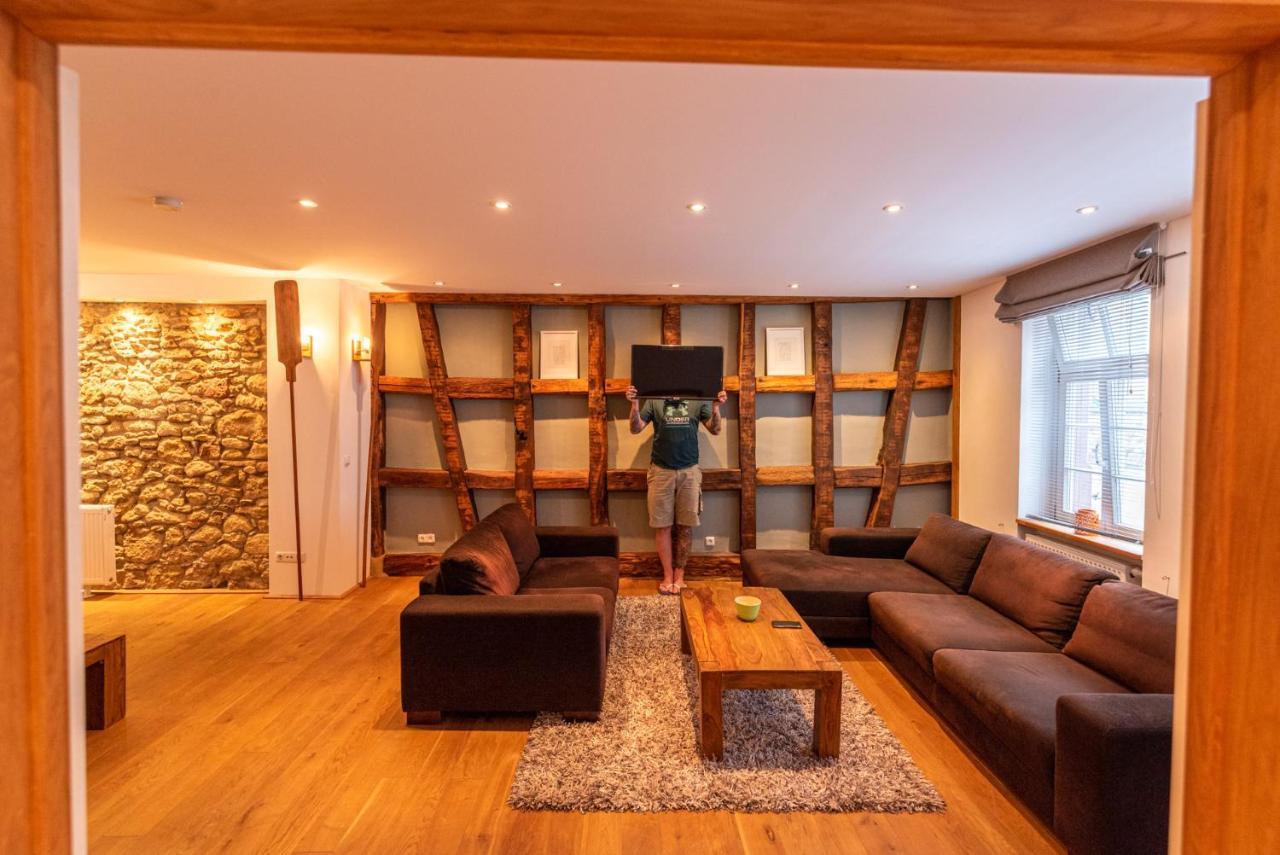 Designer Unterkunft In 15. Jahrhundert Altbau 75 M² Fuer Max. 4 Personen Leilighet Eltville am Rhein Eksteriør bilde